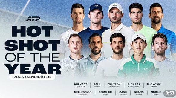 Hot shot histórico ATP